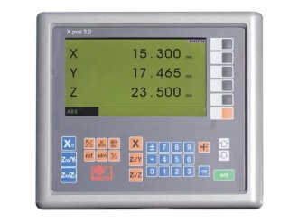 Digitální víceosé odměřování KNUTH X.pos3.2
